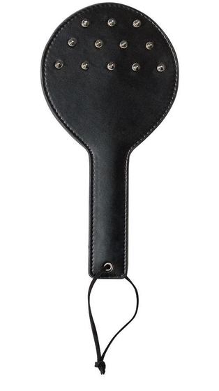 Черная шлепалка Barb с шипами - 30 см. - фото, цены
