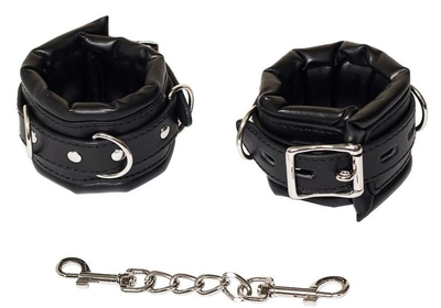 Черные наручники Party Hard Masquerade - фото, цены
