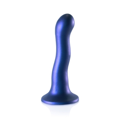 Синий фаллоимитатор Ultra Soft - 18 см. - фото, цены