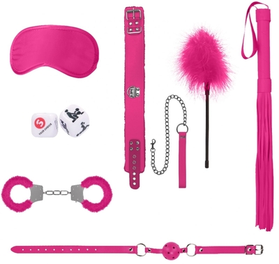 Розовый игровой набор Introductory Bondage Kit №6 - фото, цены