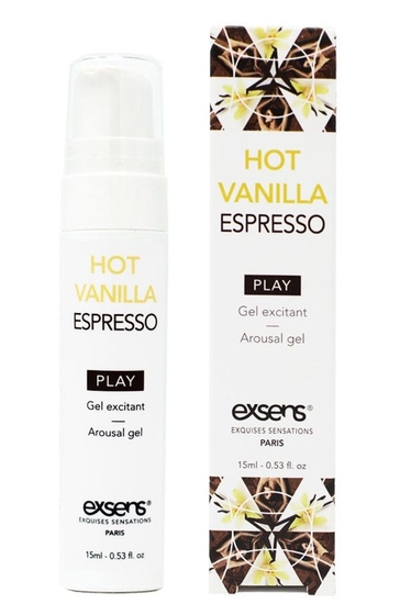 Возбуждающий гель Hot Vanilla Espresso Arousal Gel - 15 мл. - фото, цены