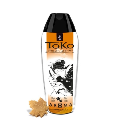 Интимный гель Toko Maple Delight с ароматом кленового сиропа - 165 мл. - фото, цены
