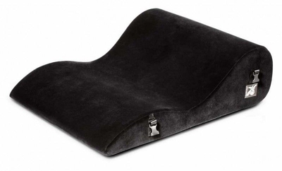 Чёрная подушка для секса Liberator Retail Hipster с креплениями - фото, цены