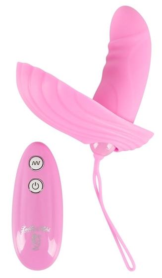 Розовая вагинальная вибровтулка Shell of Desire - 10 см. - фото, цены