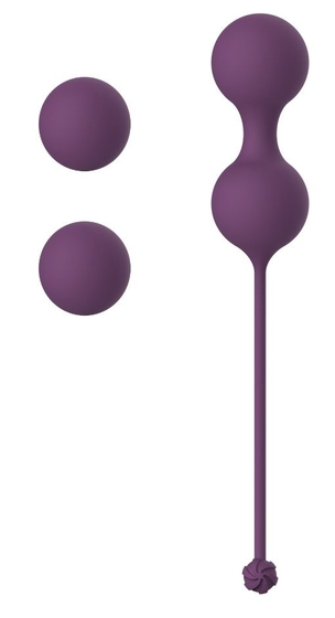 Набор фиолетовых вагинальных шариков Love Story Diva - фото, цены