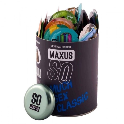 Классические презервативы в кейсе Maxus So Much Sex - 100 шт. - фото, цены