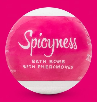 Бомбочка для ванны с феромонами Spicy - 100 гр. - фото, цены