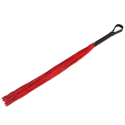 Мягкая плеть c красными шнурами Soft Red Lash - 58 см. - фото, цены