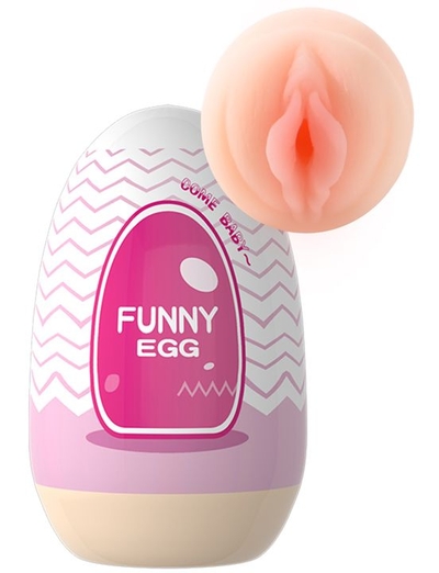 Мастурбатор-яйцо Funny Egg с входом-вагиной - фото, цены