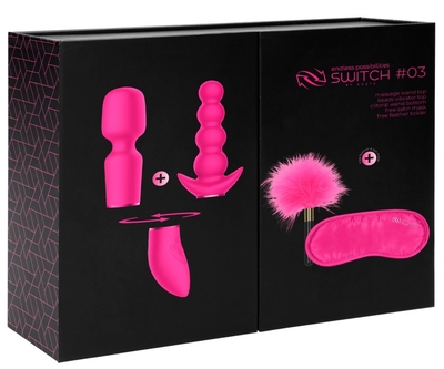 Розовый эротический набор Pleasure Kit №3 - фото, цены