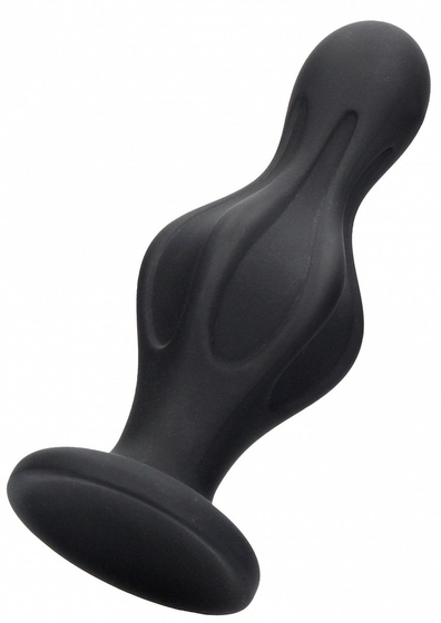 Черная анальная пробка Magic Butt Plug - 11,3 см. - фото, цены