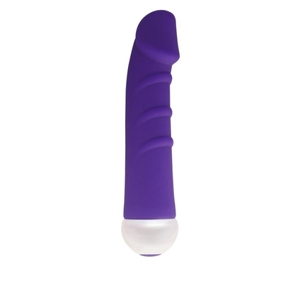 Фиолетовый вибратор Fashion Succubi - 14,5 см. - фото, цены