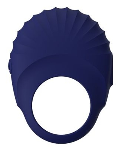 Синее эрекционное виброкольцо Pallas - фото, цены