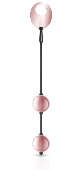 Розовые вагинальные шарики Kegel Balls - фото, цены