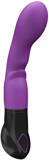 Фиолетовый вибратор для стимуляции G-точки Nyx - 20,1 см. - фото, цены