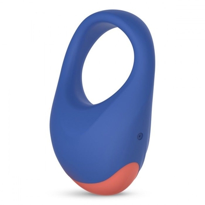 Синее эрекционное кольцо Rrring Dinner Date Cock Ring - фото, цены