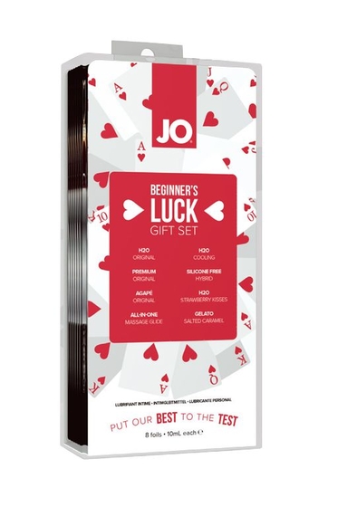 Подарочный набор смазок Beginner’s Luck Kit – 8 саше по 3 мл. - фото, цены