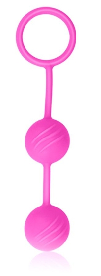 Розовые вагинальные шарики Kegel Ball - фото, цены