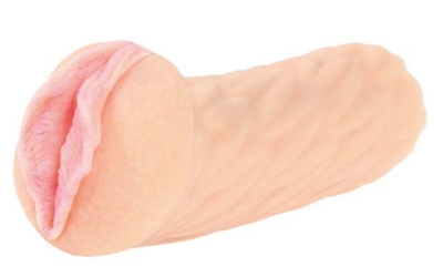 Телесный реалистичный мастурбатор-вагина Elegance.005 с двойным слоем материала - фото, цены