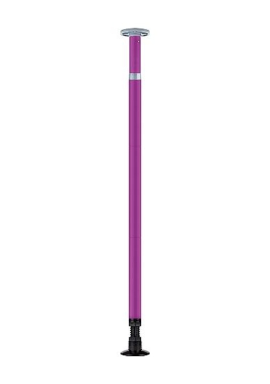 Фиолетовый регулируемый шест для танцев - фото, цены