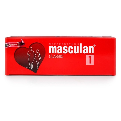 Нежные презервативы Masculan Classic 1 Sensitive - 150 шт. - фото, цены