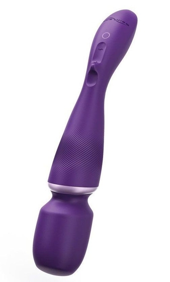 Фиолетовый вибратор-жезл We-Vibe Wand - фото, цены