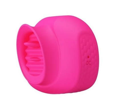 Розовый вибростимулятор- лизун Estelle - фото, цены