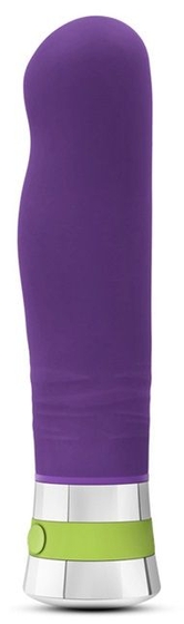 Фиолетовый вибромассажер Lucent - 17,2 см. - фото, цены