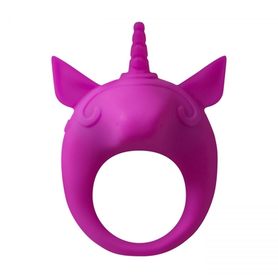Фиолетовое эрекционное кольцо Unicorn Alfie - фото, цены