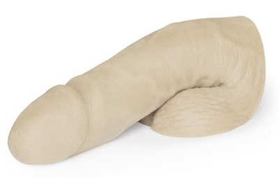 Мягкий имитатор пениса Fleshton Limpy среднего размера - 17 см. - фото, цены