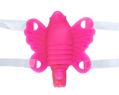 Розовая клиторальная бабочка Butterfly Baby - фото, цены