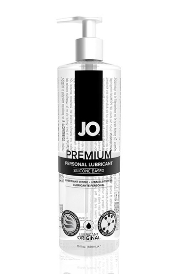 Нейтральный лубрикант на силиконовой основе Jo Personal Premium Lubricant - 480 мл. - фото, цены
