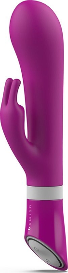 Ярко-розовый вибратор-кролик Bwild Deluxe Bunny - 19,3 см. - фото, цены