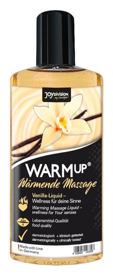 Массажное масло с ароматом ванили WARMup vanilla - 150 мл. - фото, цены