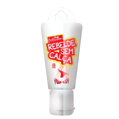 Ароматизированный анальный гель Rebelde sem Calca для комфортного проникновения - 15 гр. - фото, цены