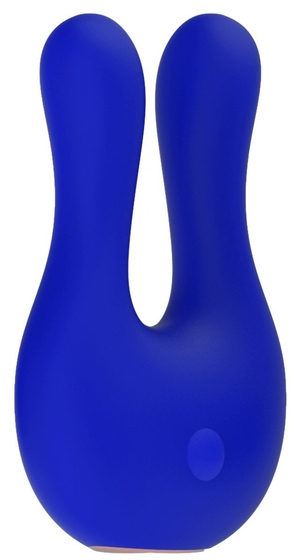 Синий клиторальный стимулятор Exceptional - 10,4 см. - фото, цены