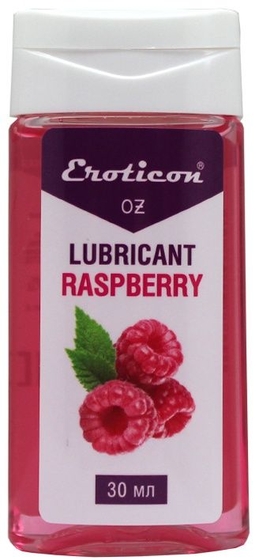 Интимная смазка Fruit Raspberries с ароматом малины - 30 мл. - фото, цены