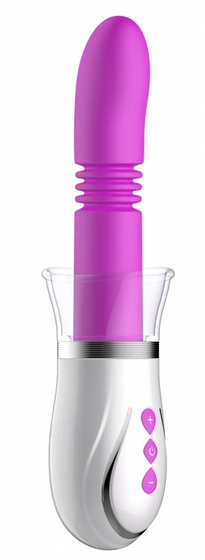 Фиолетовый набор Thruster 4 in 1 Rechargeable Couples Pump Kit - фото, цены