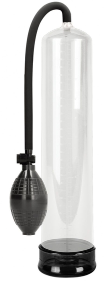 Прозрачная вакуумная помпа с насосом в виде груши Classic Xl Extender Pump - фото, цены