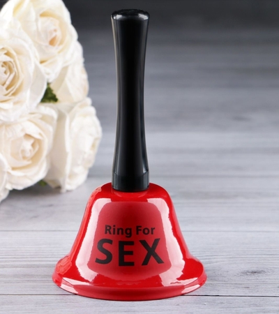 Настольный колокольчик Ring For Sex - фото, цены