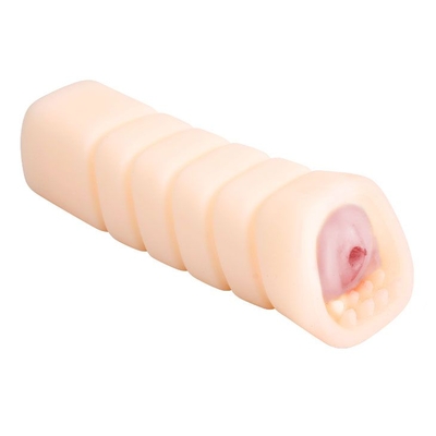 Мастурбатор-вагина с вибрацией и шипиками на входе - фото, цены