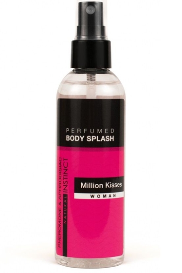 Женский спрей для тела с феромонами Million Kisses - 100 мл. - фото, цены