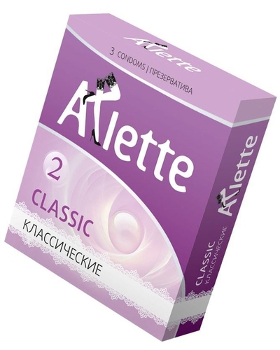Классические презервативы Arlette Classic - 3 шт. - фото, цены