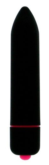 Черная вибропуля Climax Bullet - 8,5 см. - фото, цены