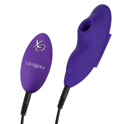 Фиолетовый стимулятор в трусики Remote Suction Panty Teaser - фото, цены