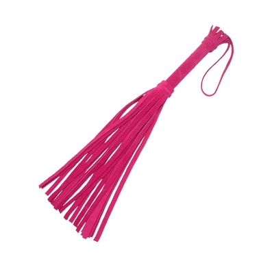 Розовая мини-плеть «Королевский велюр» - 40 см. - фото, цены