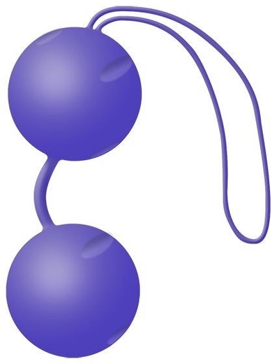 Фиолетовые вагинальные шарики Joyballs Trend - фото, цены