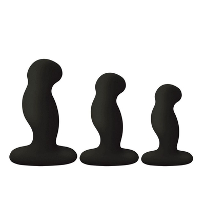 Набор из 3 черных вибровтулок Nexus G-Play+ Trio - фото, цены