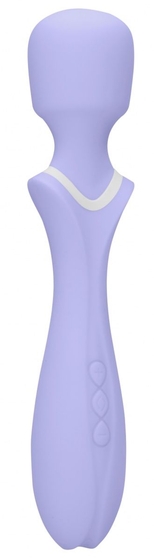 Фиолетовый вибромассажер-жезл Jiggle - фото, цены