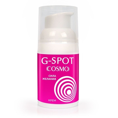 Стимулирующий интимный крем для женщин Cosmo G-spot - 28 гр. - фото, цены
